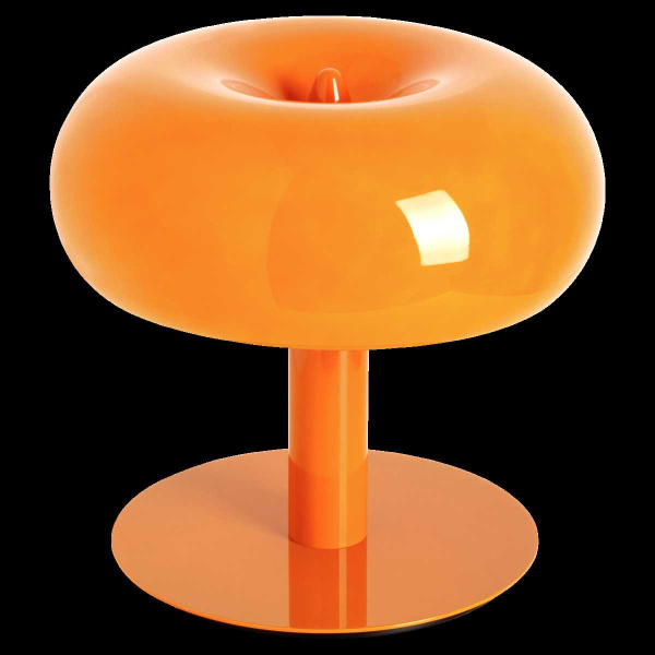Настольная лампа диммируемая 12W 3000K оранжевый Catania Lightstar 689913