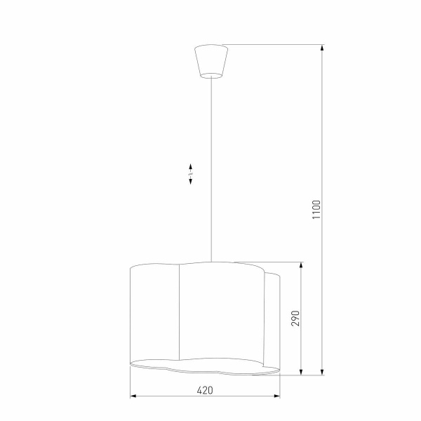 Подвесной светильник TK Lighting 3360 Cloud