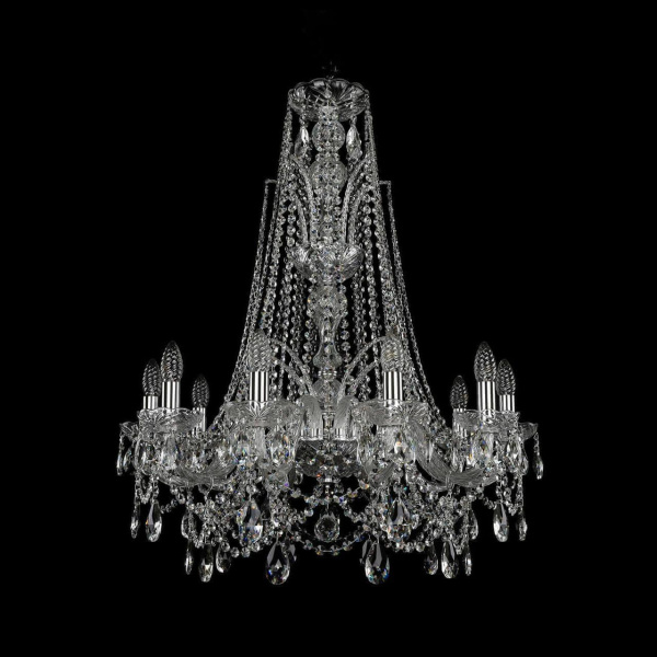 Подвесная люстра Bohemia Ivele 1411/10/240/XL-84 Ni