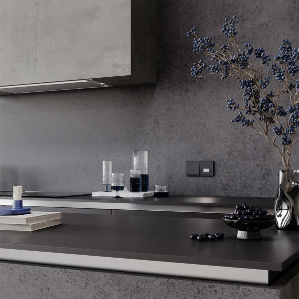 Подсветка светодиодная встраиваемая Voltum S70, (графит) VLS070607