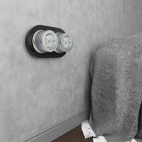 Рамка на 2 поста черная Werkel W0025108 4690389166457