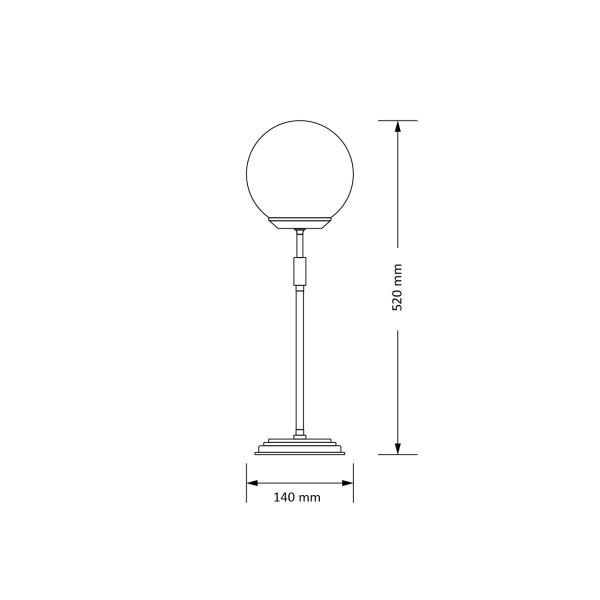 Настольный светильник KUTEK MOOD Ultimo ULT-LN-1(T)