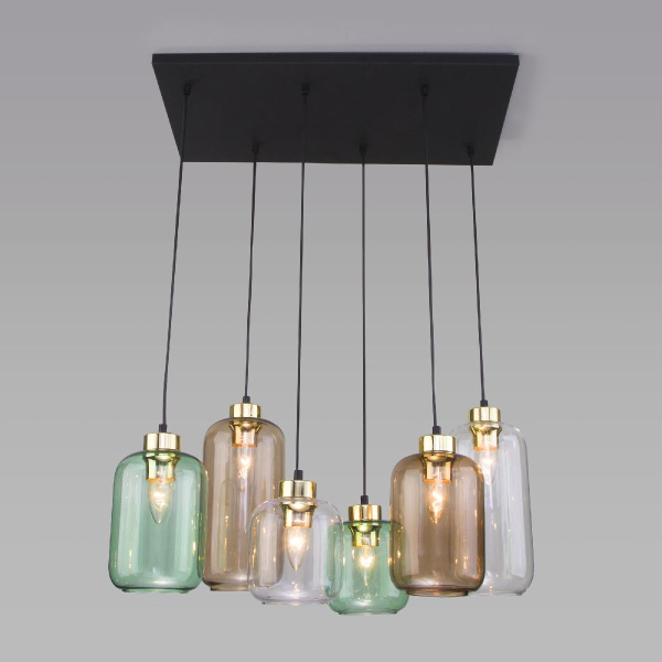 Подвесная люстра TK Lighting Marco 3328 Marco Green