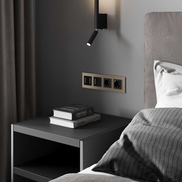 Сенсорный выключатель одноклавишный Werkel с подсветкой W4512008 4690389198007