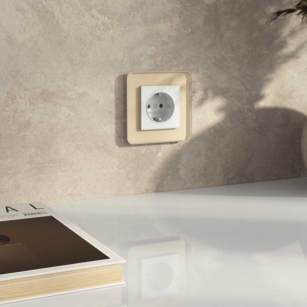 Рамка Werkel Elite на 1 пост айвори W0012443 4690389180682