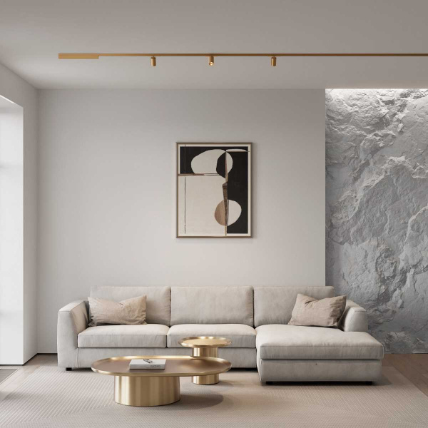 Трековый светильник Elektrostandard Brass Line a071846