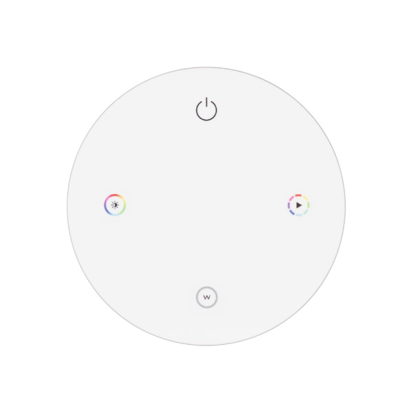 INTELLIGENT ARLIGHT Пульт SMART-801-22-1G-RGBW White (3V, Magnet, 2.4G) (IARL, IP20 Пластик, 5 лет) 046480