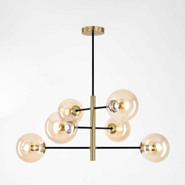 Люстра Citilux Лорен бронза CL146263