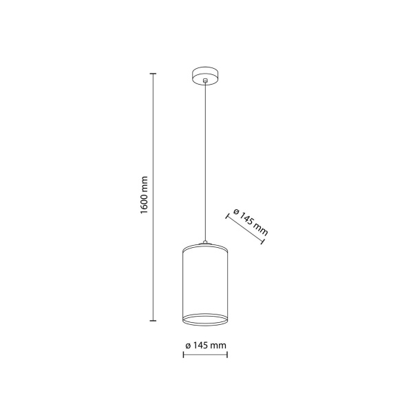 Подвесной светильник TK Lighting 11085 JUTA a070968