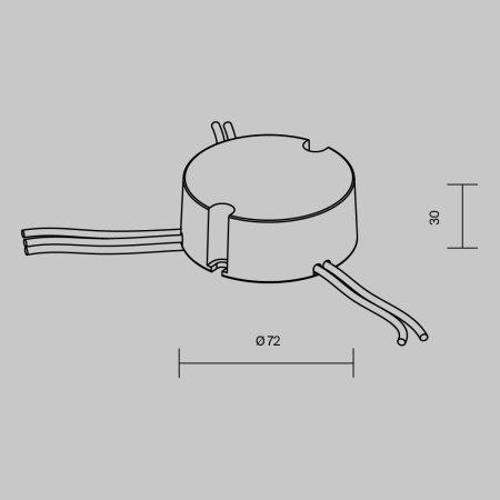 Источник тока Maytoni Lighting control 721028