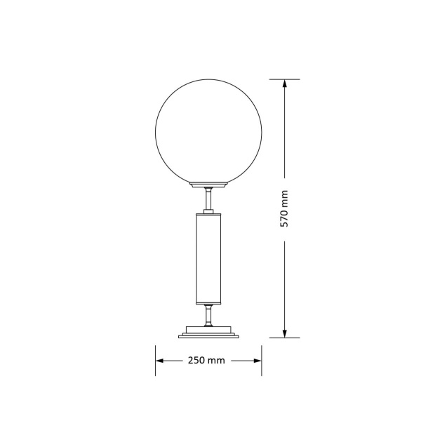 Настольный светильник KUTEK MOOD Ultimo ULT-LG-1(T)