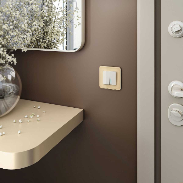 Рамка Werkel Elite на 1 пост айвори W0012443 4690389180682