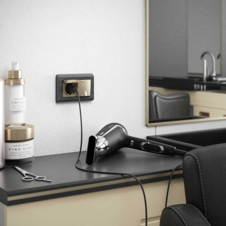 Рамка для двойной розетки Werkel Stream графит W0082104 4690389162541