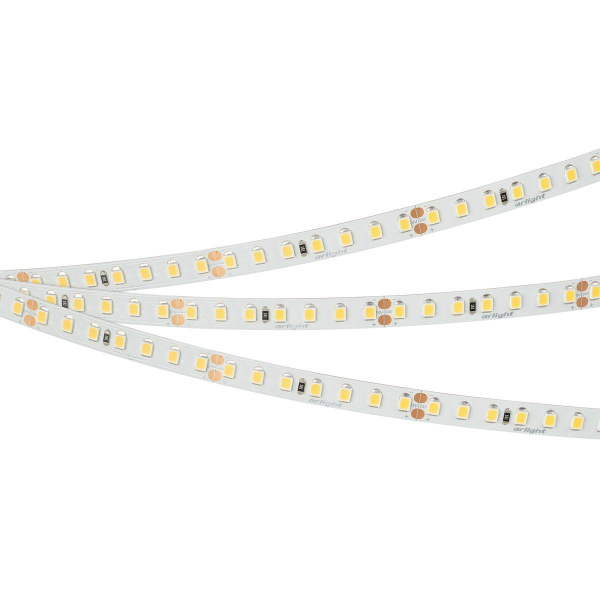 Светодиодная лента Arlight 5W/m 140Led/m 2835SMD теплый белый 5M UL-A140-8mm 24V Warm2700 046982