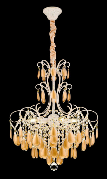 Люстра Veneto Luce 5087/4 WH+GD (1)