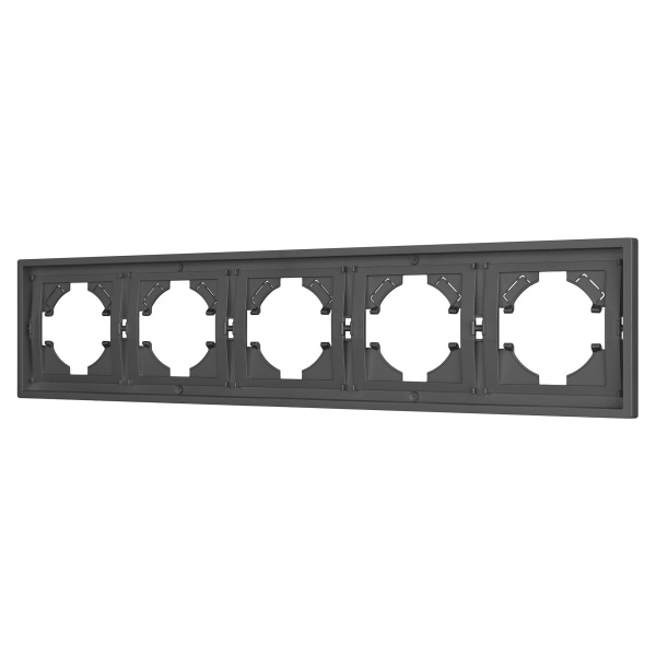 Рамка пластиковая FRM-TENDO-SFPL-5-GR Arlight 054659
