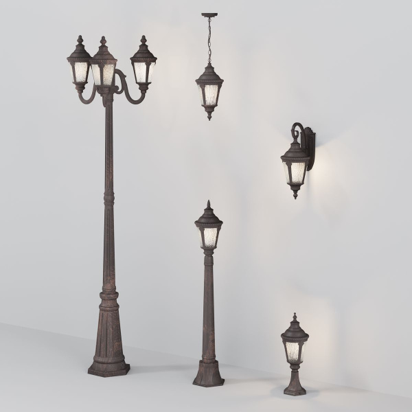 Уличный светильник Maytoni Goiri O028FL-01BZ