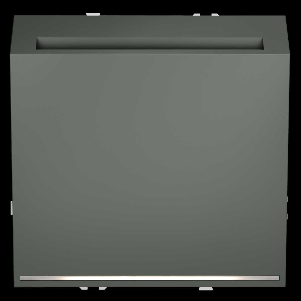 Выключатель встраиваемый S70 карточный 16А, (титан) Voltum VLS010706