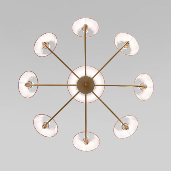 Подвесная люстра Eurosvet Milos 60154 латунь