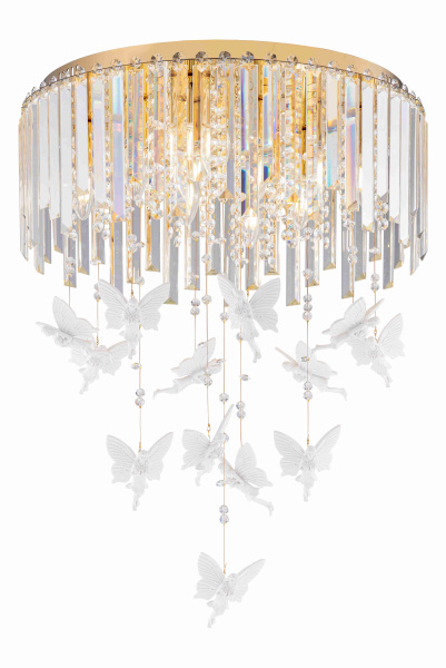 Люстра NW 5648E/8A GOLD+CLEAR (1)