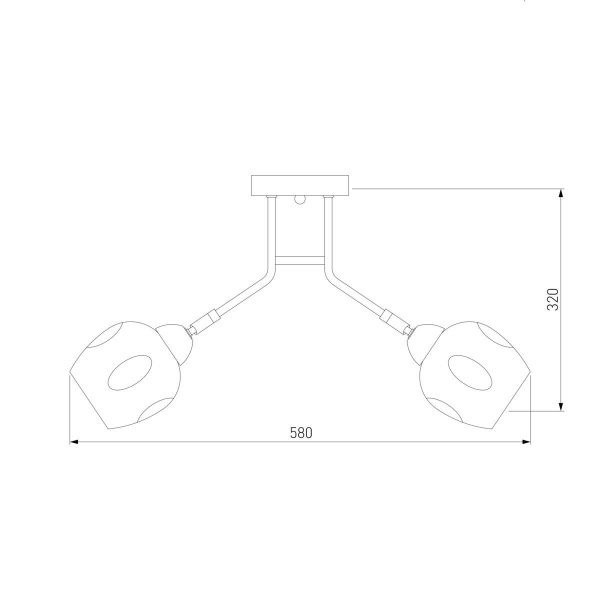 Потолочная люстра Eurosvet Marci 30164/5 золото