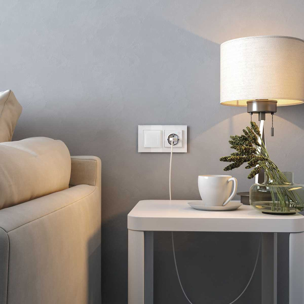 Розетка Wi-Fi Werkel (Умный дом) белый W1171601 a056417