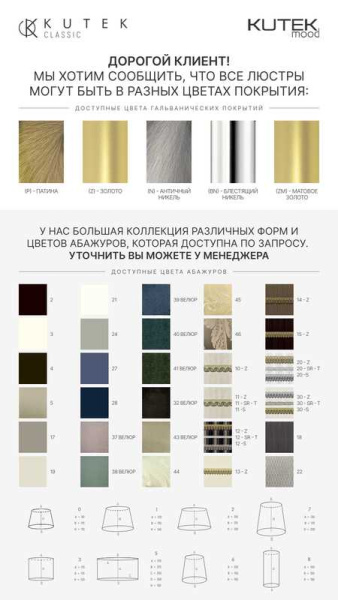 Подвесная люстра KUTEK MOOD Seti SET-ZWD-4(Z)