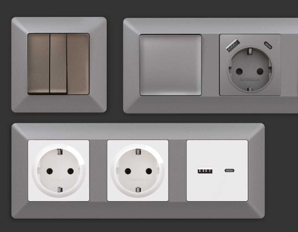 Рамка AMBRELLA VOLT AF110503