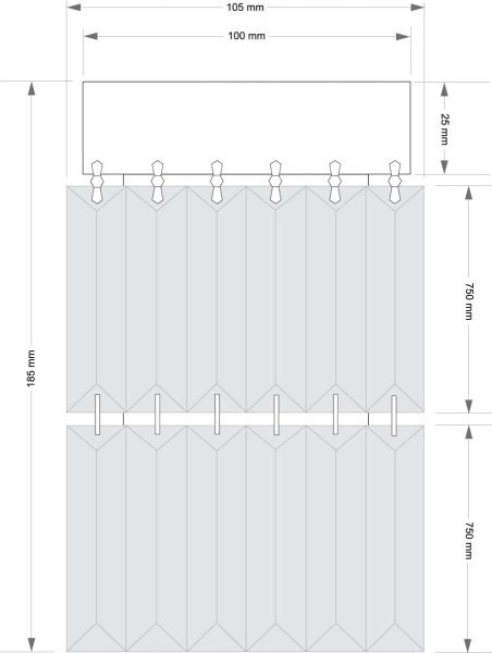Накладной светильник KUTEK ELLINI ELL-OCZ-1(N)105/II