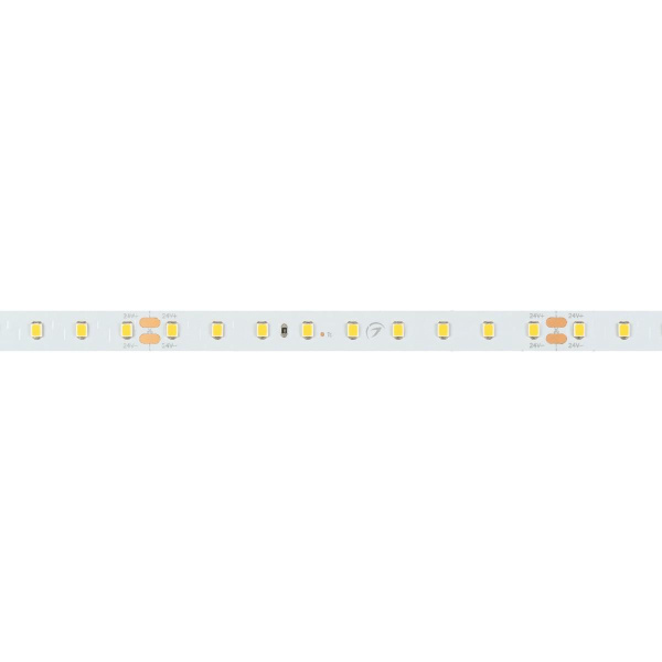 Светодиодная лента Arlight 4,8W/m 90LED/m 2835SMD теплый белый 5M RT-A90-10mm 24V Warm3000 038778