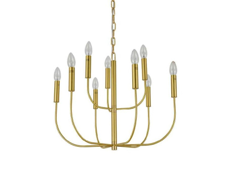 Люстра NEWPORT 34909/C brass