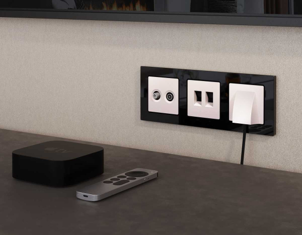 Лицевая панель AMBRELLA VOLT ALFA AP2121