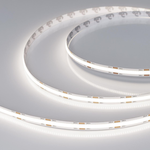 Светодиодная лента COB-X544-8mm 24V Day4000 (11.5 W/m, IP20, 5m) Arlight 031901(3)