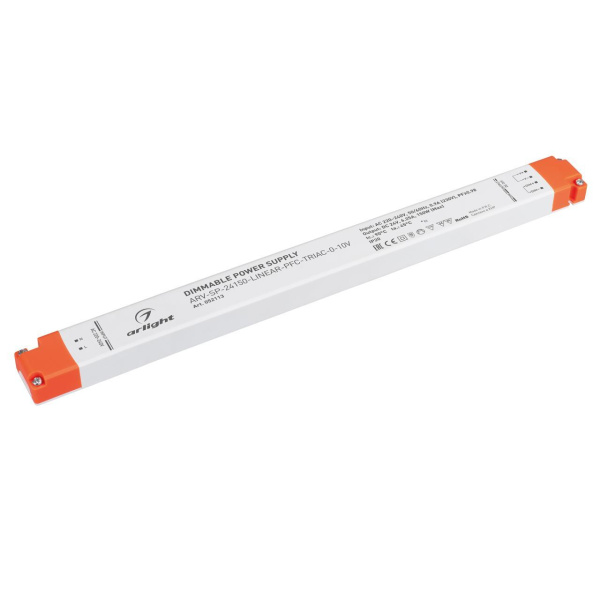 Блок питания ARV-SP-24150-LINEAR-PFC-TRIAC-0-10V (24V, 6.25A, 150W) Arlight 052113