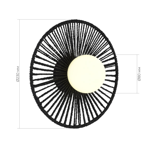 Настенный светильник Evoluce LOOM SLE6022-401-01