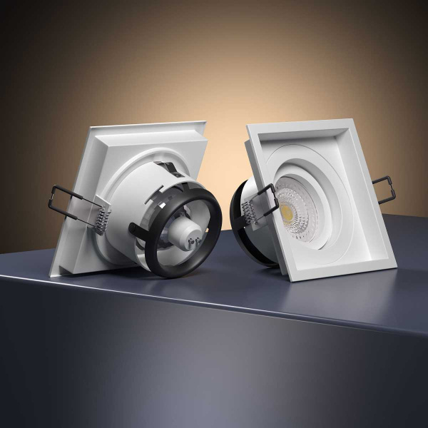 Встраиваемый светильник Elektrostandard 1071/1 MR16 WH белый a036503