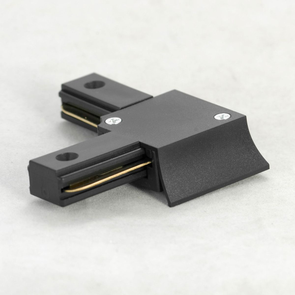 Коннектор Lussole LGO 10325 угловой коннектор черный