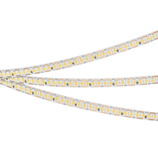 Светодиодная лента Arlight 6W/m 200Led/m 2835SMD теплый белый 5M RT-A200-8mm 24V Warm3500-CX1 046940