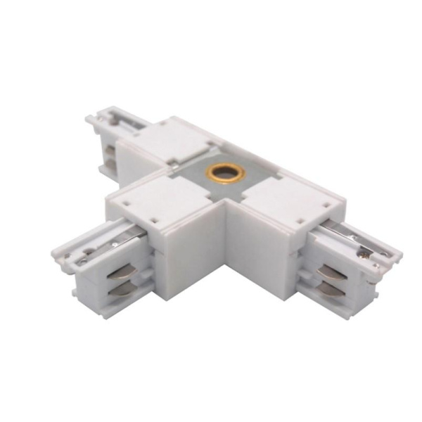 Соединение правое тройное перекидное с подводом питания к треку 5040xx-(F)/(R) Quattro Lightstar 504136-FRPSR