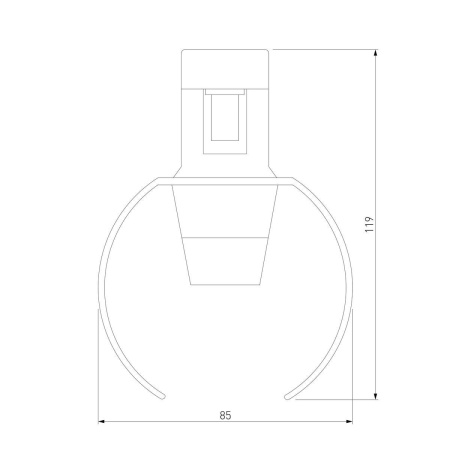 Трековый светодиодный светильник Elektrostandard Esthetic Magnetic 85119/01 a065420