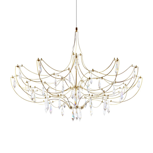 Подвесная люстра Loft IT Mira 10589/900 Gold Asfour