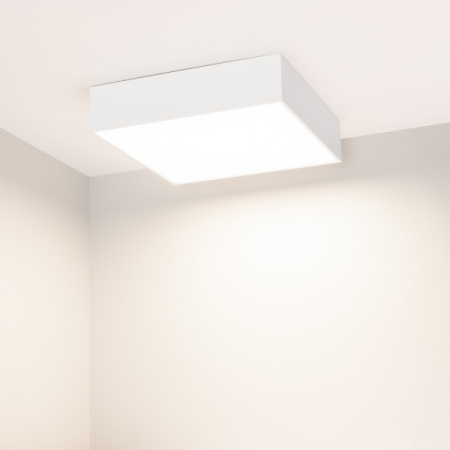 Потолочный светодиодный светильник Arlight SP-Quadro-S250x250-25W Warm3000 034787