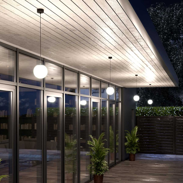 Уличный подвесной светильник Elektrostandard Sfera 35158/H черный 4690389187902