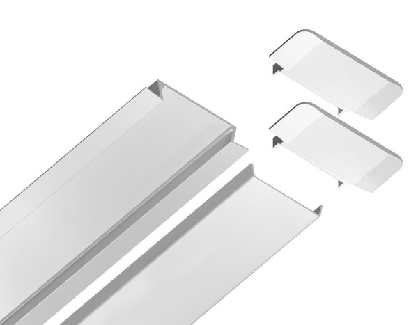 Встраиваемый профиль с рассеивателем Ambrella Illumination GP1100WH