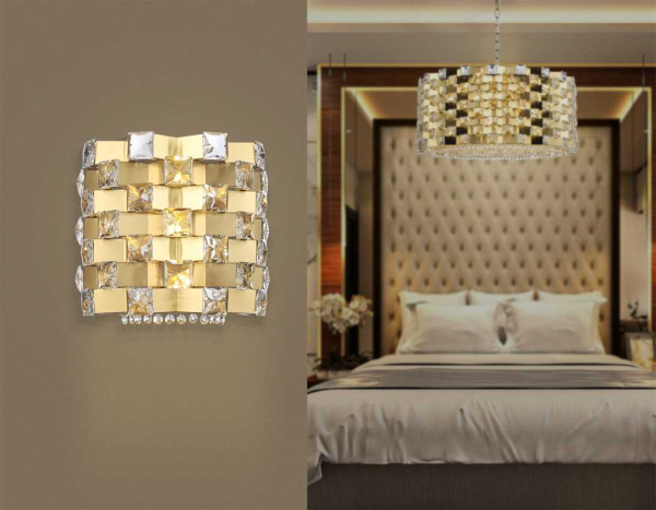 Настенный светильник с хрусталем Ambrella light High Light LH41014