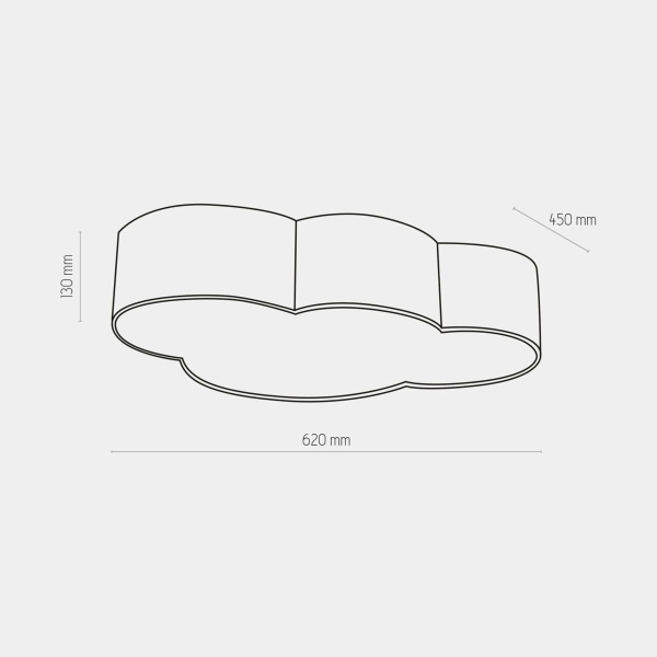 Потолочный светильник TK Lighting 1534 Cloud