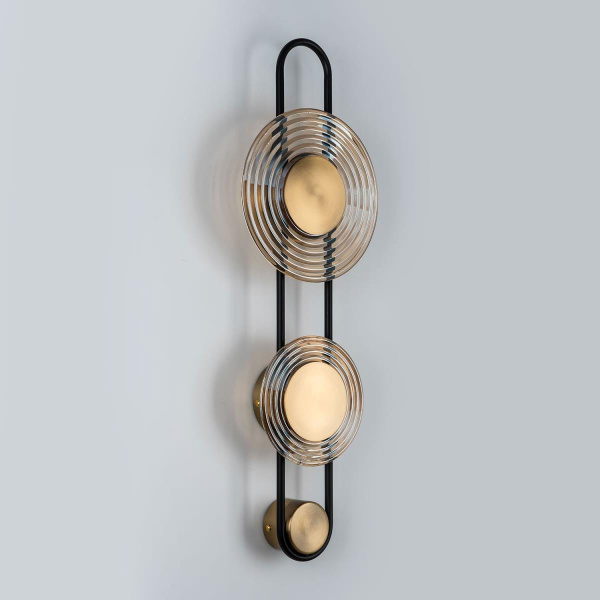 Настенный светодиодный светильник Modelux Modestyle MS.1506.02 BK-BS