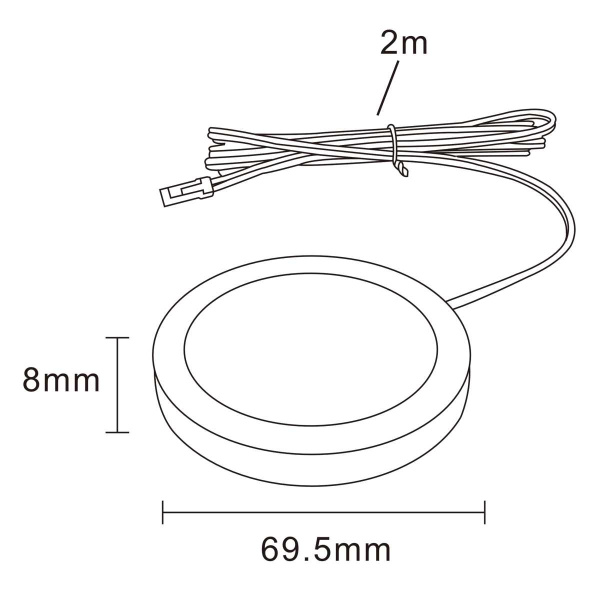Светильник накладной мебельный 12V Mobiled Lightstar 036330