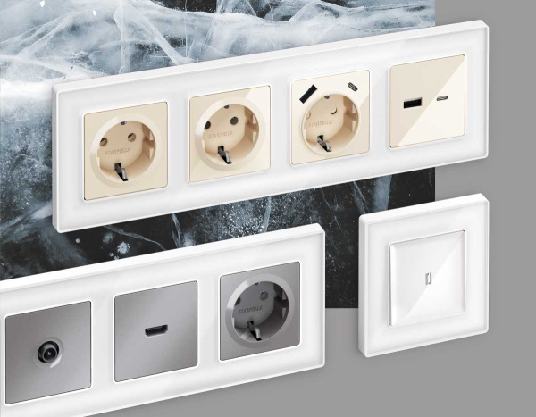 Рамка AMBRELLA VOLT AF580102