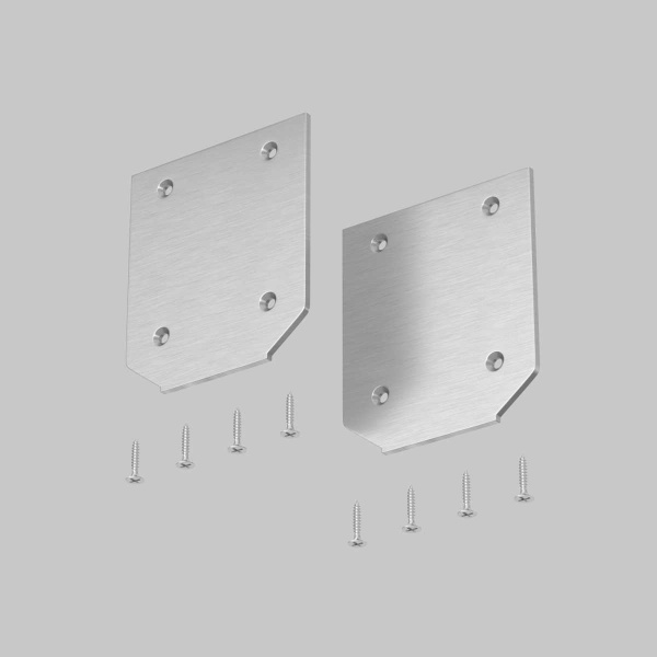 Заглушка торцевая Maytoni Technical к профилю 2шт TRA034MPEC-21S(N)
